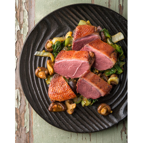 DUCK10004 [CKSMK-DUCK/BREAST] COOKED SMOKE DUCK BREAST±220G-300G